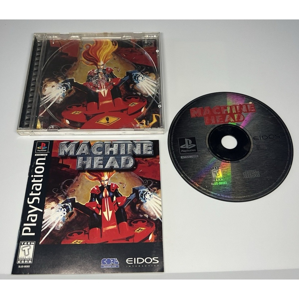 Machine Head (Sony PlayStation‎ 1, 1997) PS1 Complete Tested Pre-Loved